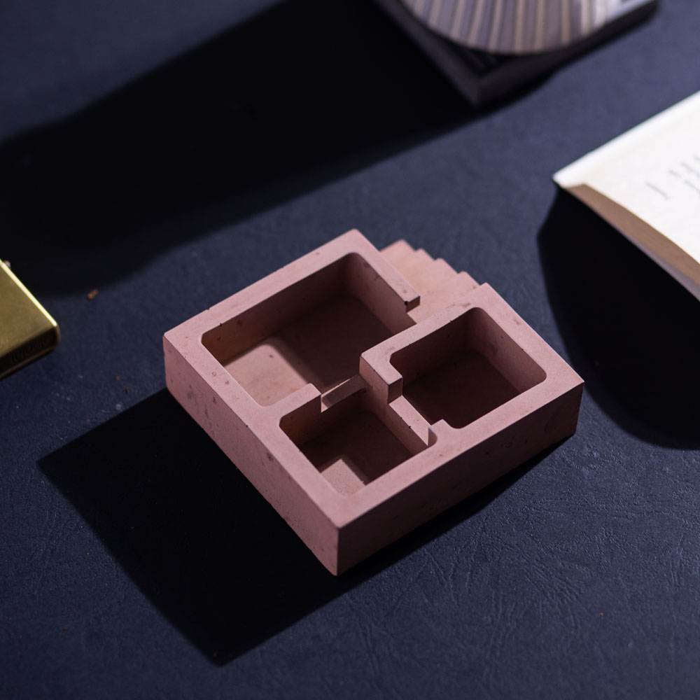 Portable Ashtray Premium New Indian's Plinth Terracotta Exclusive