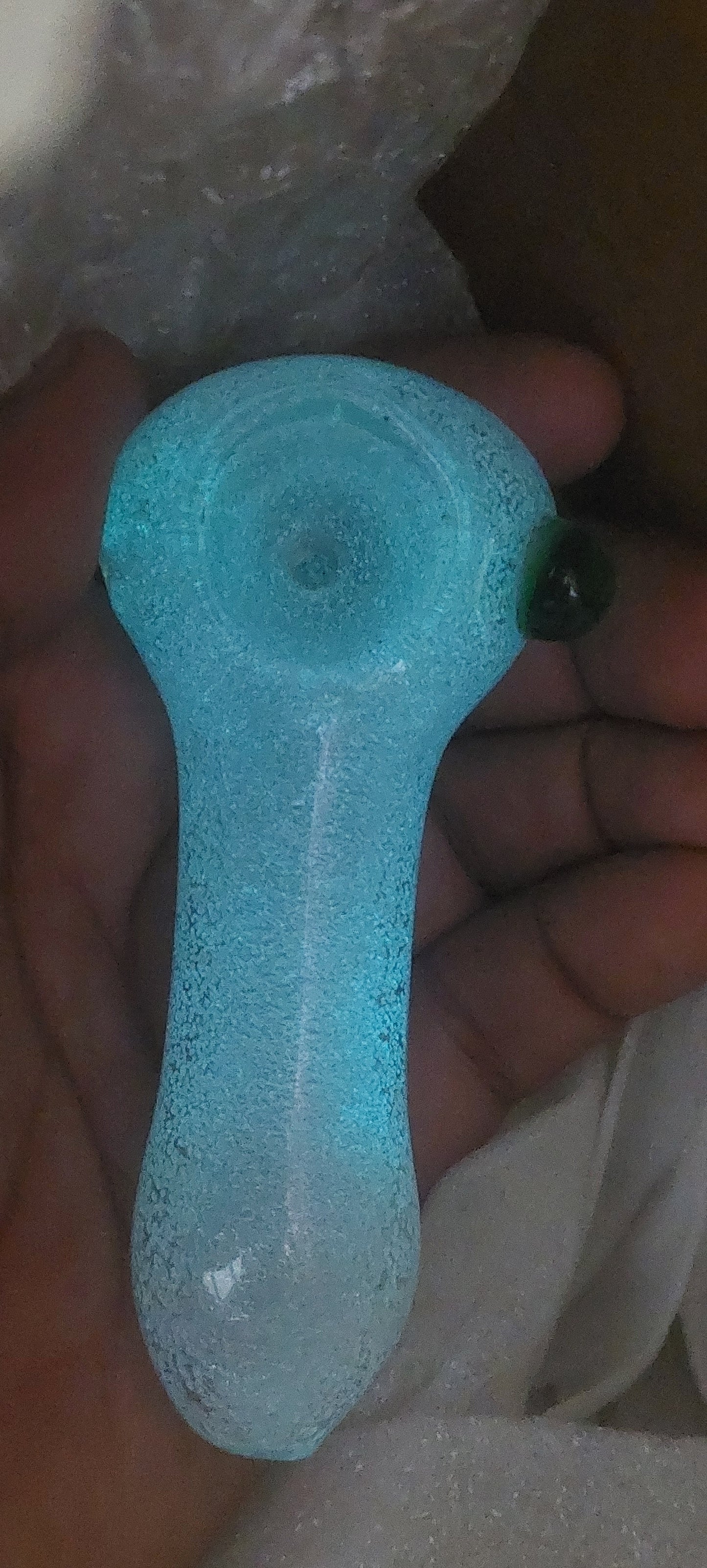 Glow in the Dark Glass pipe