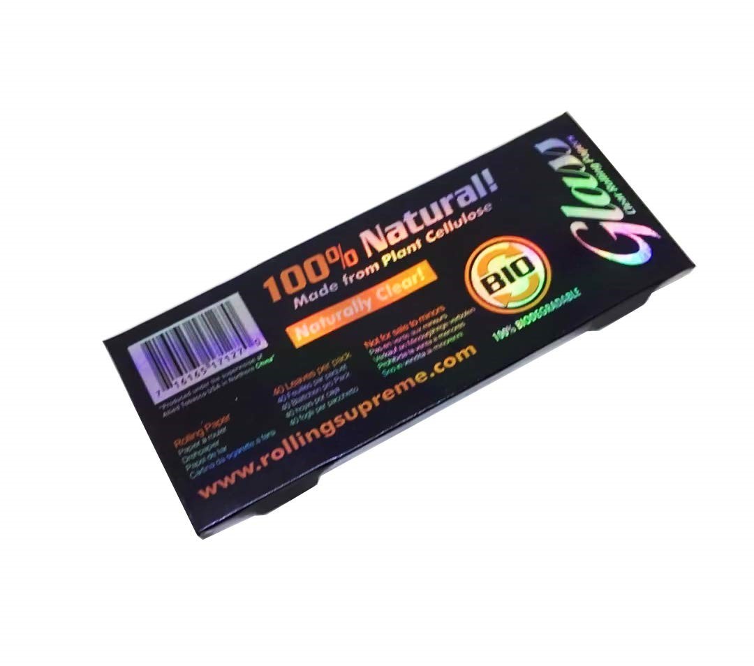 Glass Transparent Rolling Paper