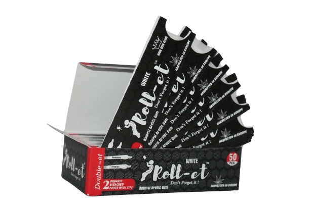 Natural Bleached Rollet - King size 2+2 Box