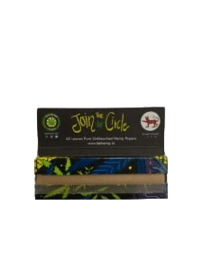 Premium New Indian's B.E Hemp Premo King Size - Unbleached Hemp Papers - 100% Pure with 32 Leaves