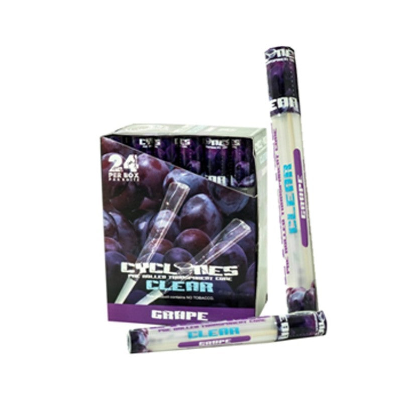 Cyclones Grape Clear - Pre-Rolled Cone