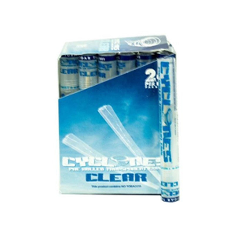 Cyclones Transparent Cones  - Pre-Rolled