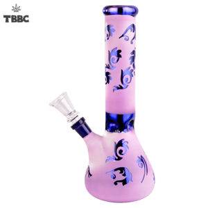 Purple Angel 10 inch Ice Bong