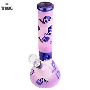 Purple Angel 10 inch Ice Bong
