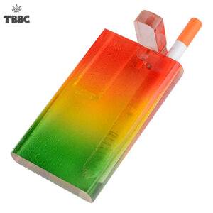 Rastafarian Acrylic - Dugout w one hitter - 4 inch