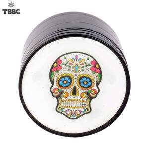 White Skeleton 4 Part Grinder - 50 mm