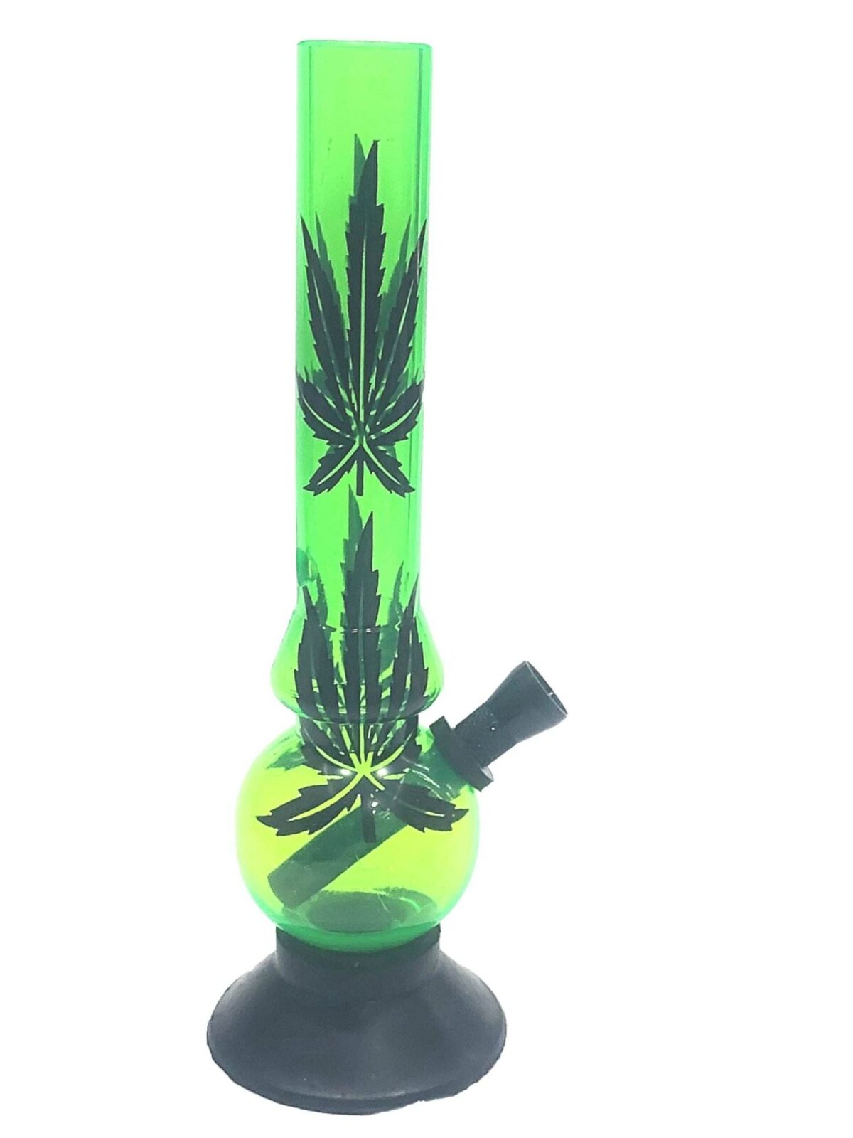 Marijuana 8 Inch Acrylic Bong