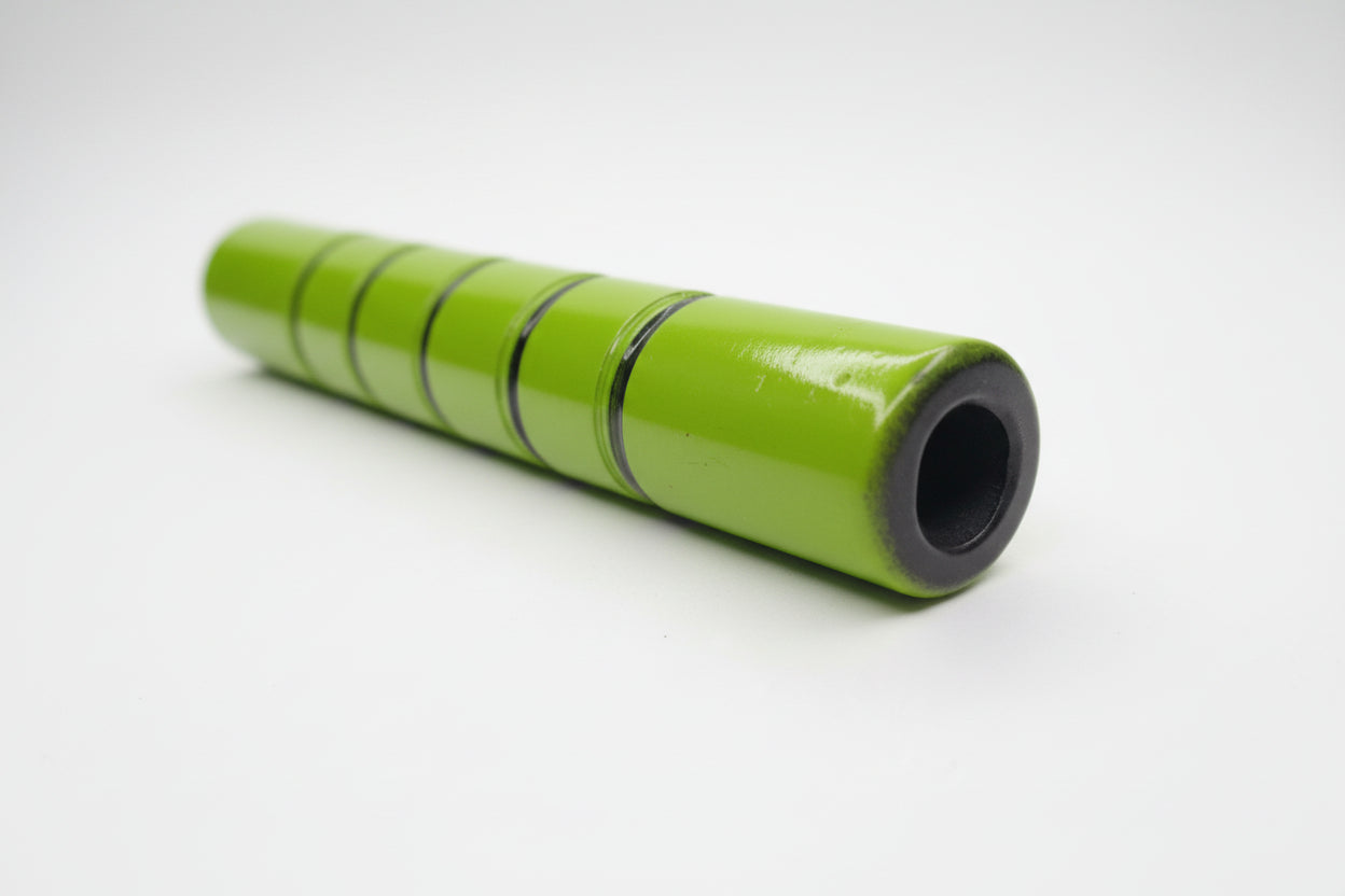 Jungle Vibe Chillum handcrafted green pipe TBBC instant delivery