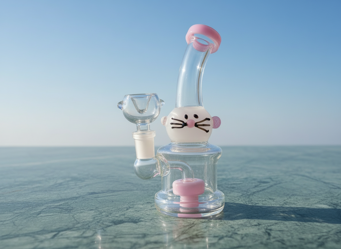 Cat Shower Bong 6 Inch (14mm)