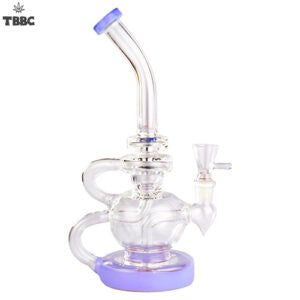 Recycler 10 inches Glass Bong