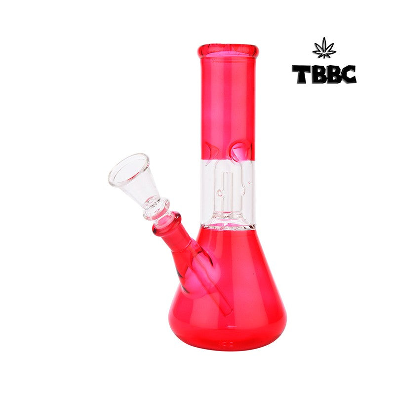 TBBC Blood Red Percolator Ice Bong - 8 inches