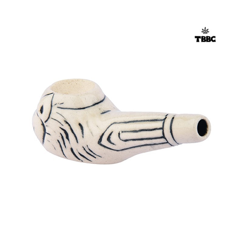 Ceramic Kittie Pipe