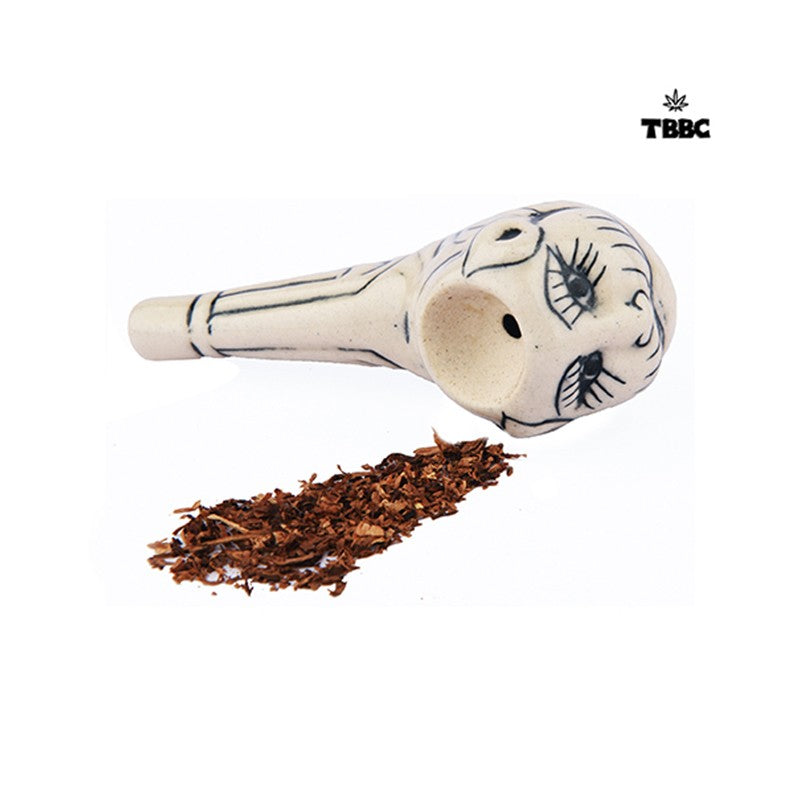 Ceramic Kittie Pipe