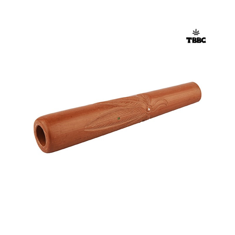 Leaf Clay Chillum - 6 inches