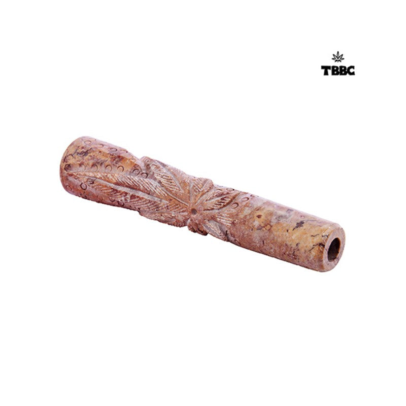 Leaf Marble Chillum - 6 inches