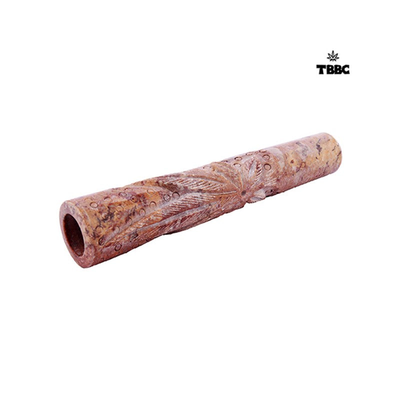 Leaf Marble Chillum - 6 inches