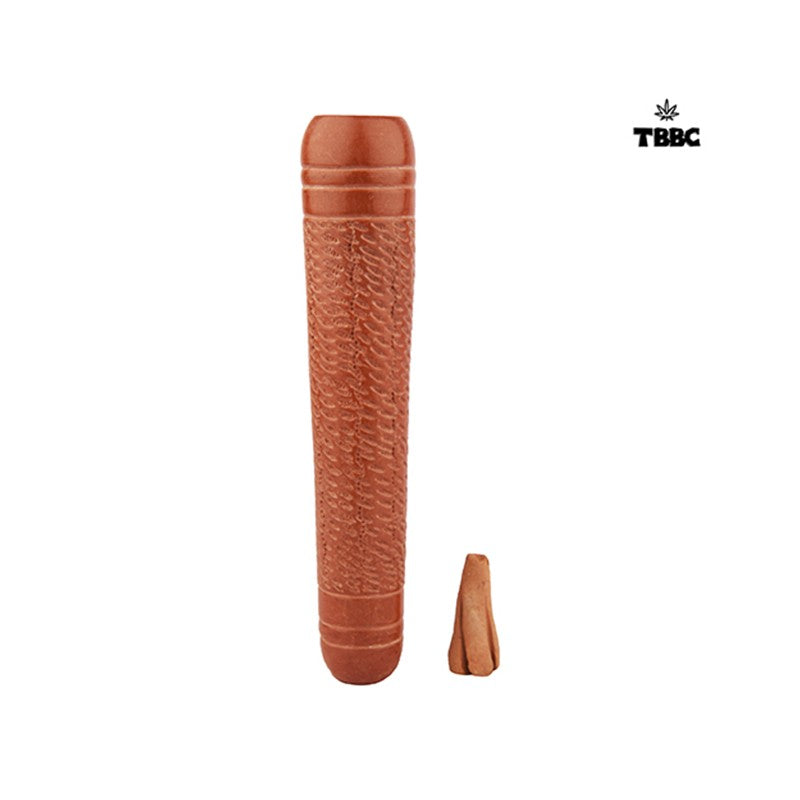 Red Scales Chillum - 6 inches