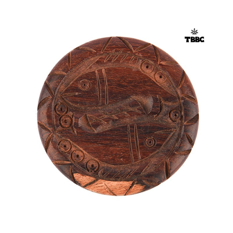 Rosewood Yin Yang Grinder - 50 mm