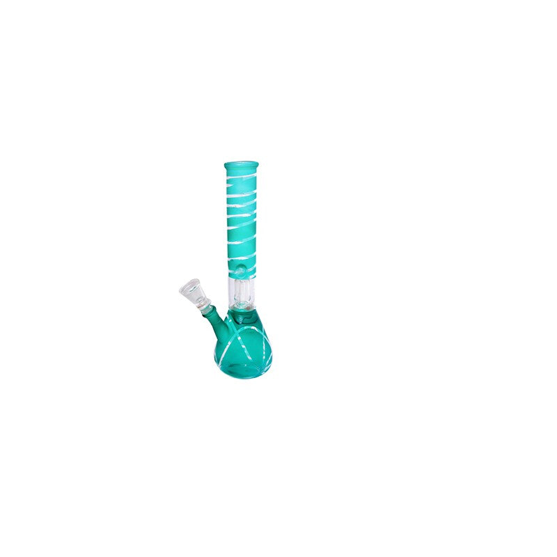Water Green Stripped Special Bong - 16 inches