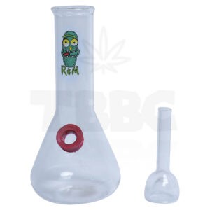 Transparent Rick & Morty Glass Bong