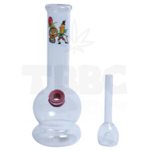 Transparent Rick & Morty Glass Bong