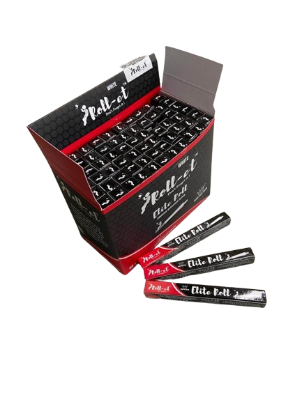 Rollet Elite Pre Roll - Roll Bleached 66 pcs Box- Fine Rich and Smoother