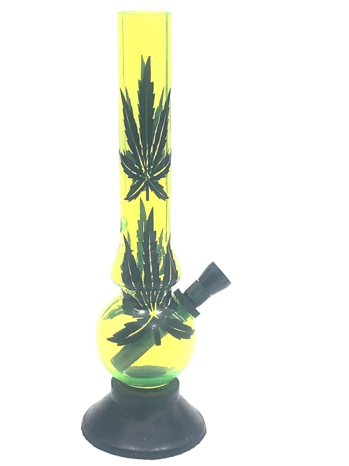 Marijuana 8 Inch Acrylic Bong