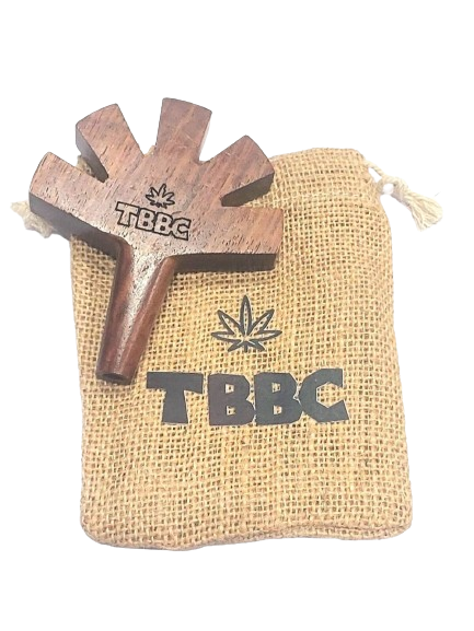 handcrafted wooden joint holder made by tbbc especially for Big Squads groups and gangs to get highly fried/baked together and have real fun with tbbc while taking cool and smoothest toke every time you smoke. Weed lovers gets mad when they see this Magical toy in your hand.