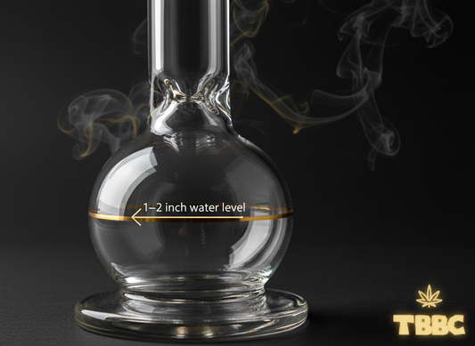 Bong water level fixes splashback correct water level downstem submerged weed accessories