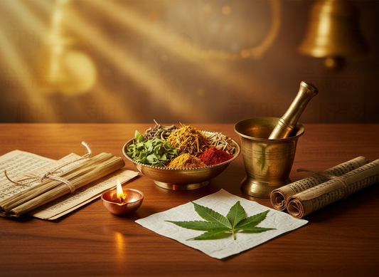 Cannabis in Ayurveda and Vedic tradition sacred herb healing legacy TBBC, why ganja banned 