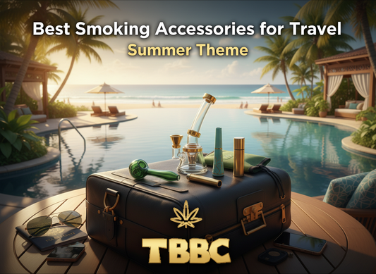 Best Smoking Accessories for Travel - Summer Theme by TBBC
