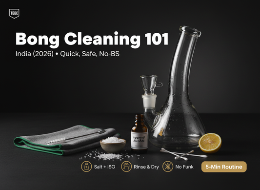 Bong Cleaning 101 (India, 2026): Easy Routine for Fresh, Smooth Hits, bong cleaner near me instant delivery online india