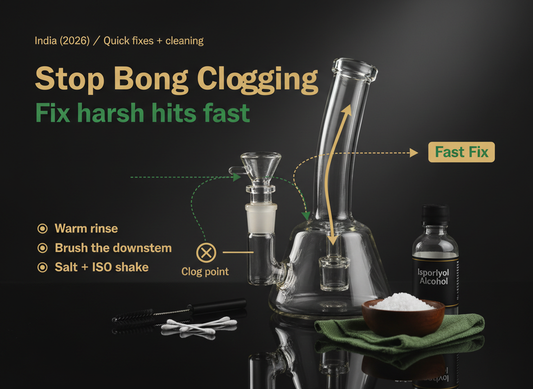 How to Stop a Bong From Clogging (Quick Fixes + Prevention)
