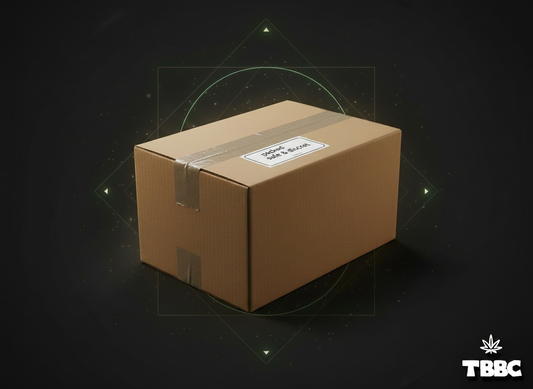 Discreet packaging packed safe and discreet with no product name on outer label