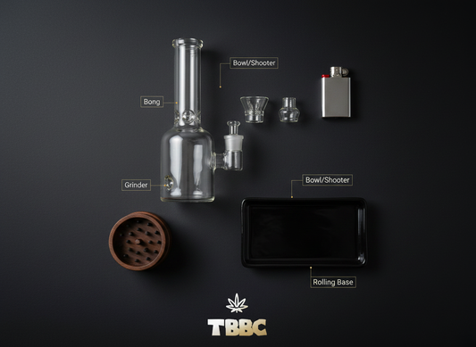 Bong setup checklist first setup glass bong bowl shooter grinder rolling base weed accessories