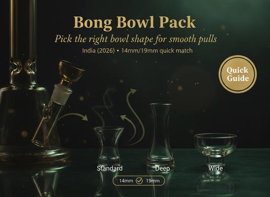 Bong bowl guide choose right bowl shape 14mm 19mm weed accessories