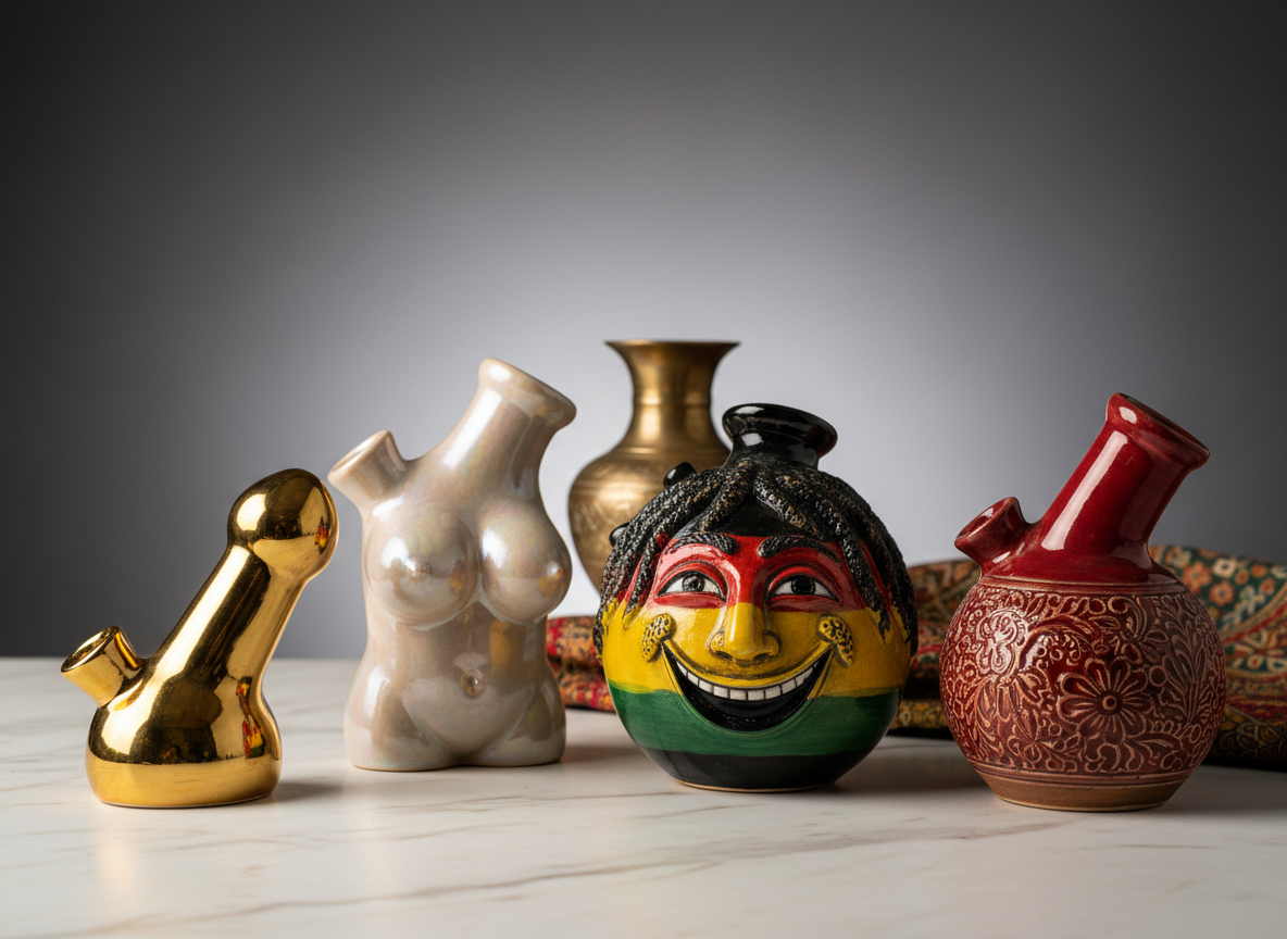 Ceramic Bongs (Premium Smoking Water Pipes)