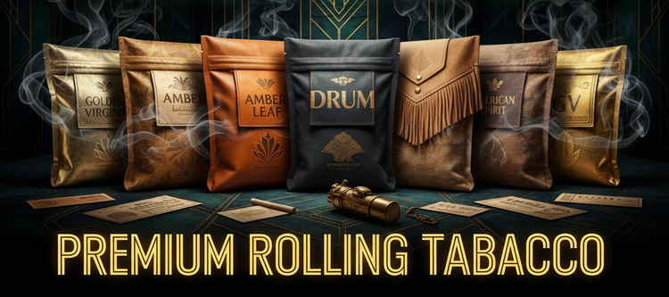rolling tobacco India, hand rolling tobacco collection, premium rolling tobacco online India, buy tobacco pouches India, tobacco blends India, best rolling tobacco brands India