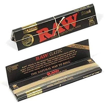 RAW Black King Size - Rolling Paper