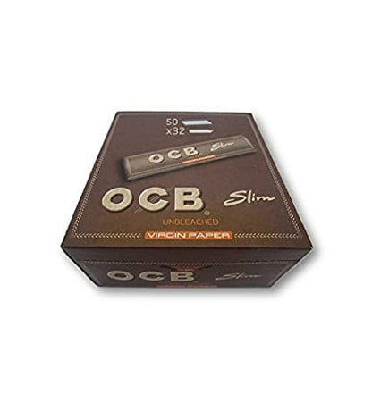 OCB Slim Unbleached Paper - Pack of 2