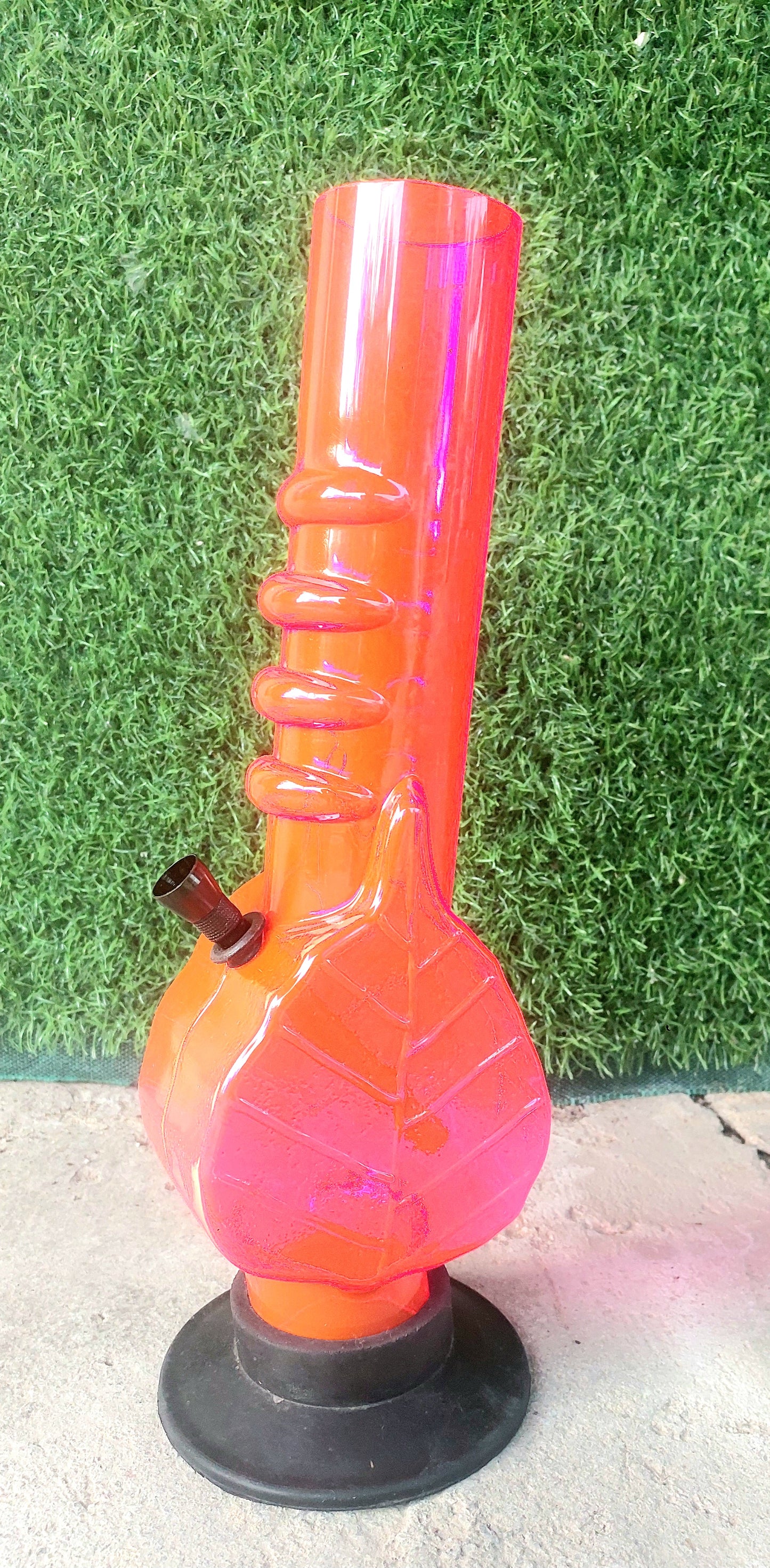 Rastafarian Grip Classic 12'' Acrylic Bong