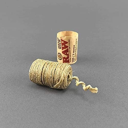 RAW Hemp Wick, hemp wick