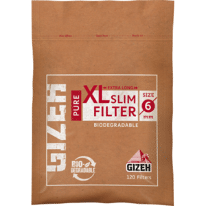 Gizeh 6mm Biodegradable Filter - XL Slim Pack