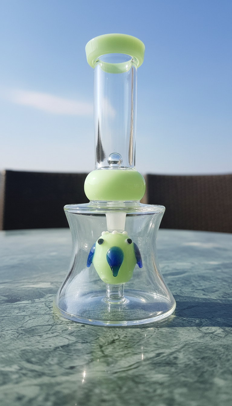 Pocket Pal "Birdy" Mini Bong (6") — 14mm | Borosilicate