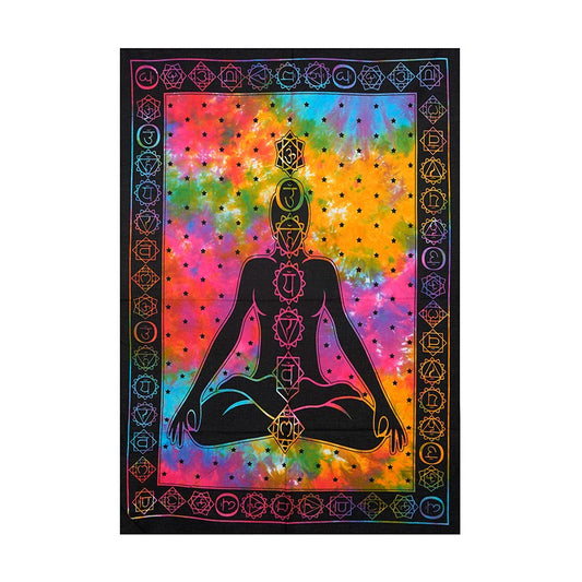 Chakras Multicolor Tapestry - 60X90