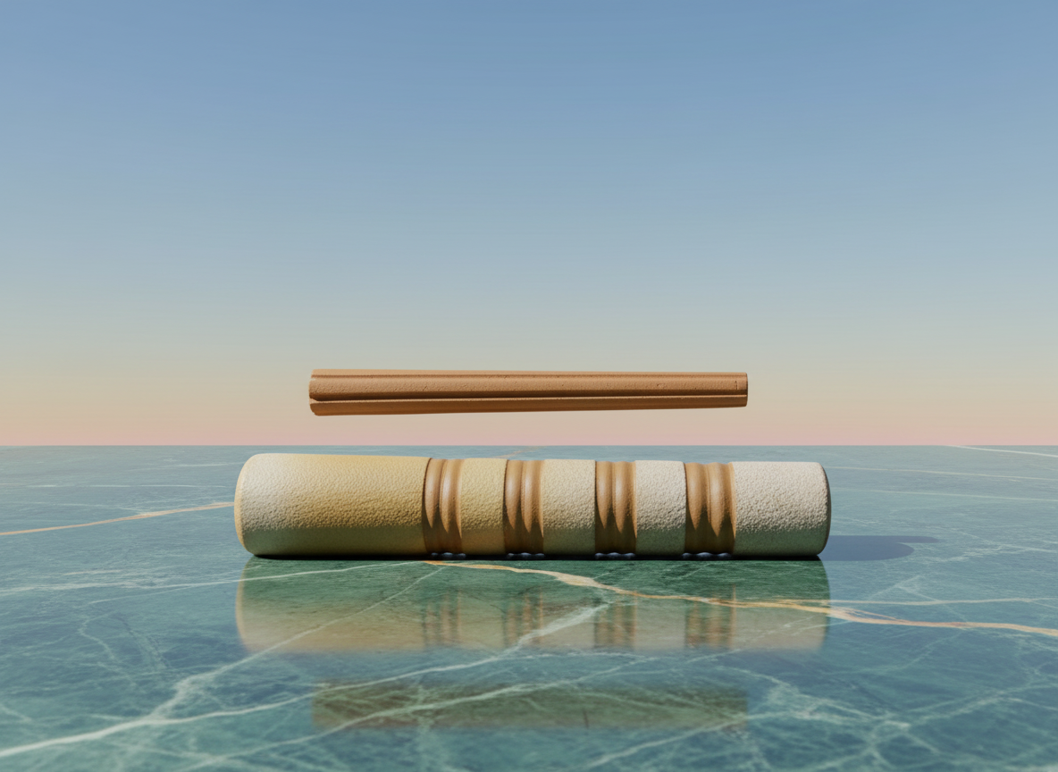 Traditional clay chillum with filter stone included marble sky