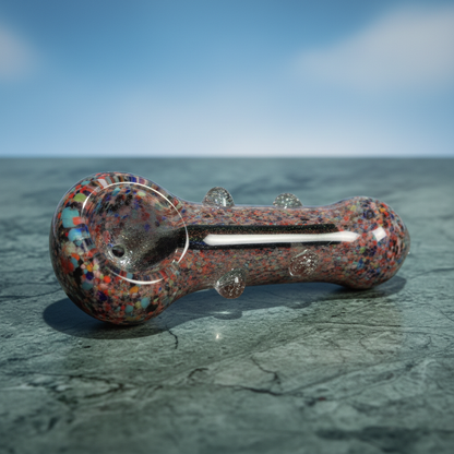 Confetti Cosmos Crystal Pipe (4")