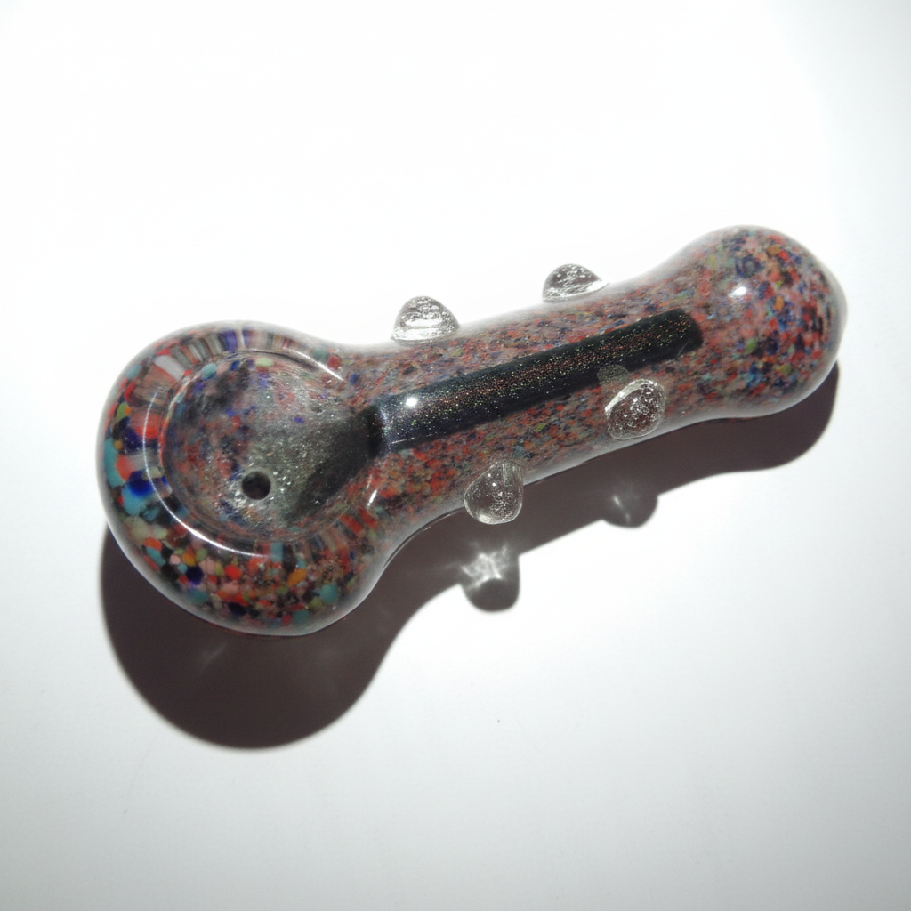 Confetti Cosmos Crystal Pipe (4")