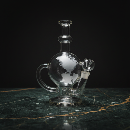 10 inch crystal sphere globe glass bong unique design weed water pipe THEBOOMBOXCLUB, weed medium bongs instant delivery in delhi ncr near me
